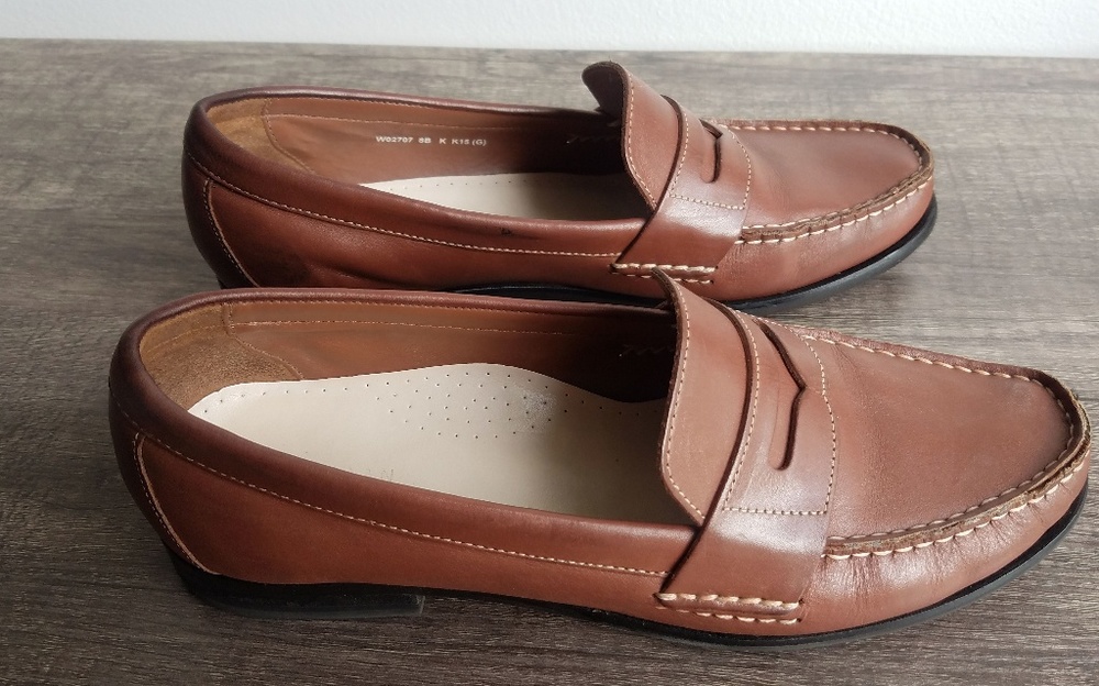 Cole Hann Leather Penny Loafers